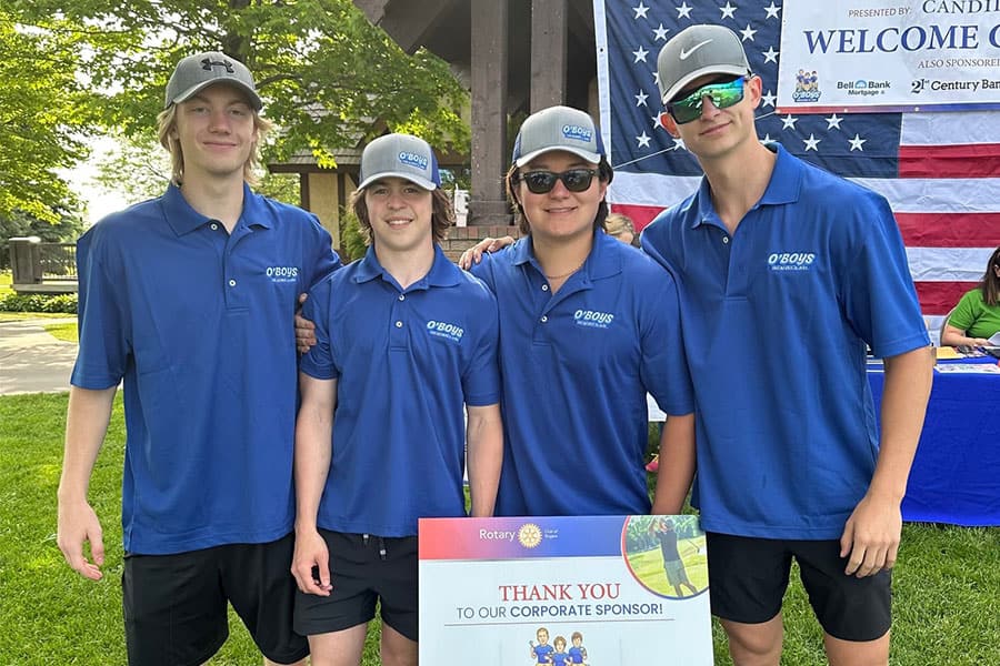 O’Boys Cares — Giving Back to the Community
